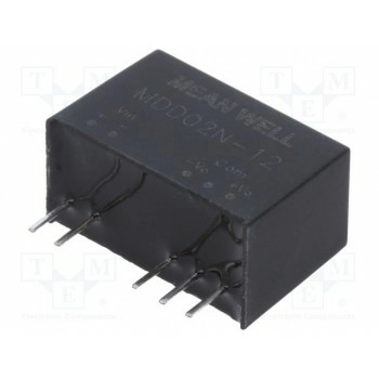 Преобразователь DC/DC MEAN WELL MDD02N-12