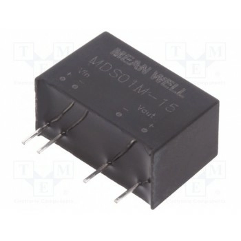 Преобразователь DC/DC MEAN WELL MDS01M-15