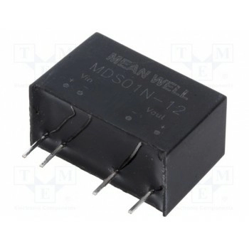 Преобразователь DC/DC MEAN WELL MDS01N-12