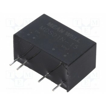 Преобразователь DC/DC MEAN WELL MDS01N-15
