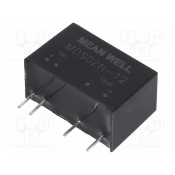 Преобразователь DC/DC MEAN WELL MDS02N-12