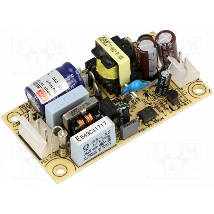 Преобразователь DC/DC 5Вт MEAN WELL PSD-05-5 (PSD-05-05)
