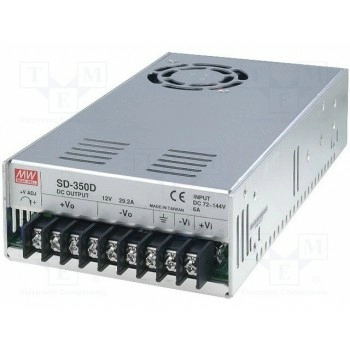 Преобразователь DC/DC MEAN WELL SD-350D-48