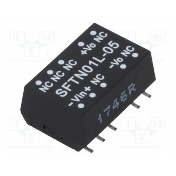 Преобразователь DC/DC 1Вт MEAN WELL SFTN01L-05