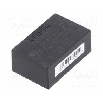 Преобразователь AC/DC 3Вт RECOM RAC03-3.3SGA