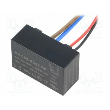 Преобразователь AC/DC 4Вт RECOM RAC04-05SC-W