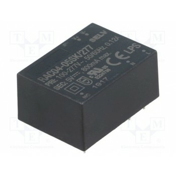 Преобразователь AC/DC 4Вт RECOM RAC04-05SK-277