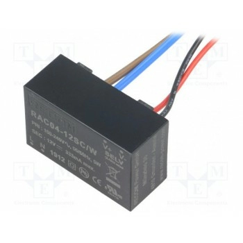 Преобразователь AC/DC 4Вт RECOM RAC04-12SC-W