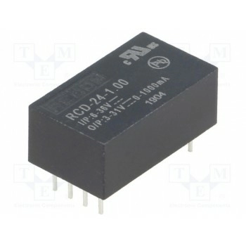 Преобразователь DC/DC RECOM RCD-24-1.00