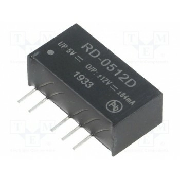 Преобразователь DC/DC RECOM RD-0512D