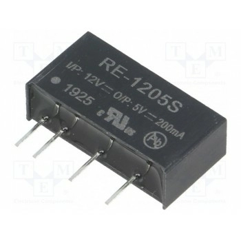 Преобразователь DC/DC 1Вт RECOM RE-1205S