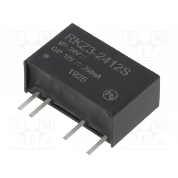 Преобразователь DC/DC RECOM RKZ3-2412S (RKZ3-2412S)