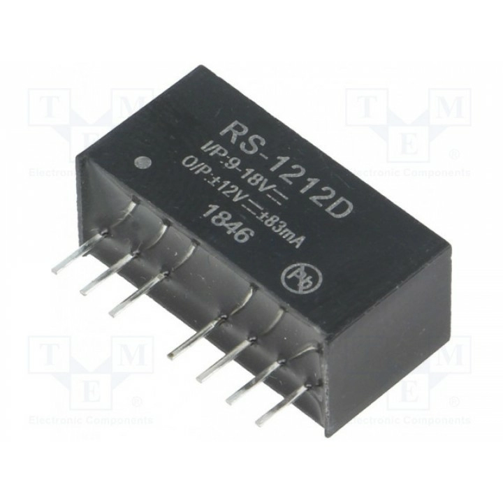 Преобразователь DC/DC RECOM RS-1212D (RS-1212D)