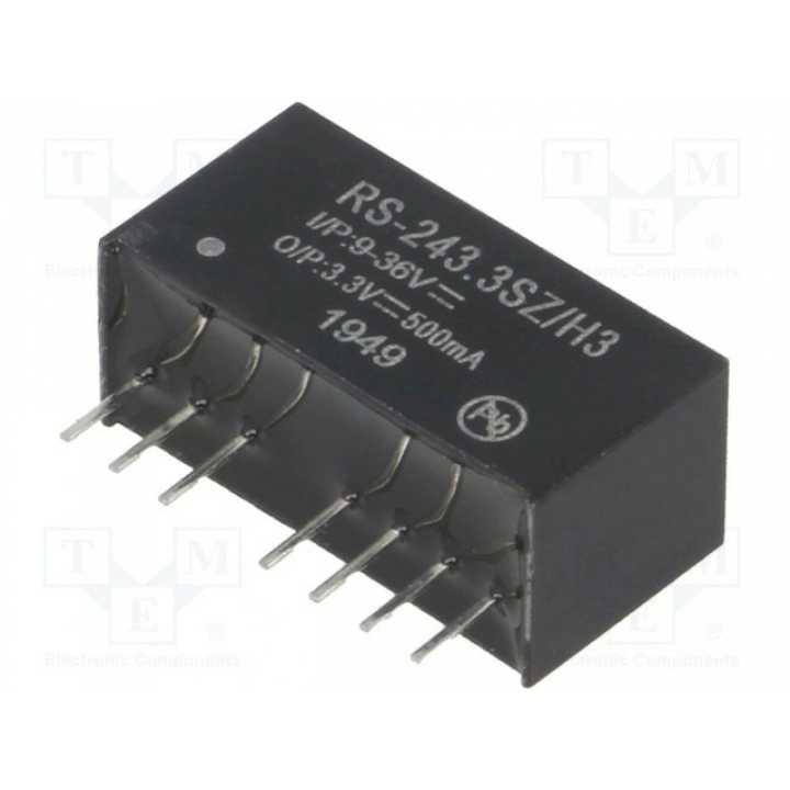 Преобразователь DC/DC RECOM RS-243.3SZH3 (RS-243.3SZ-H3)