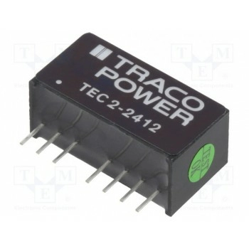 Преобразователь DC/DC 2Вт TRACO POWER TEC2-2412