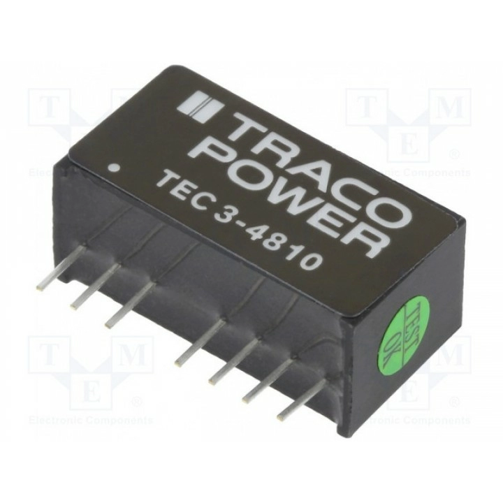 Преобразователь DC/DC 3Вт TRACO POWER TEC 3-4810 (TEC3-4810)