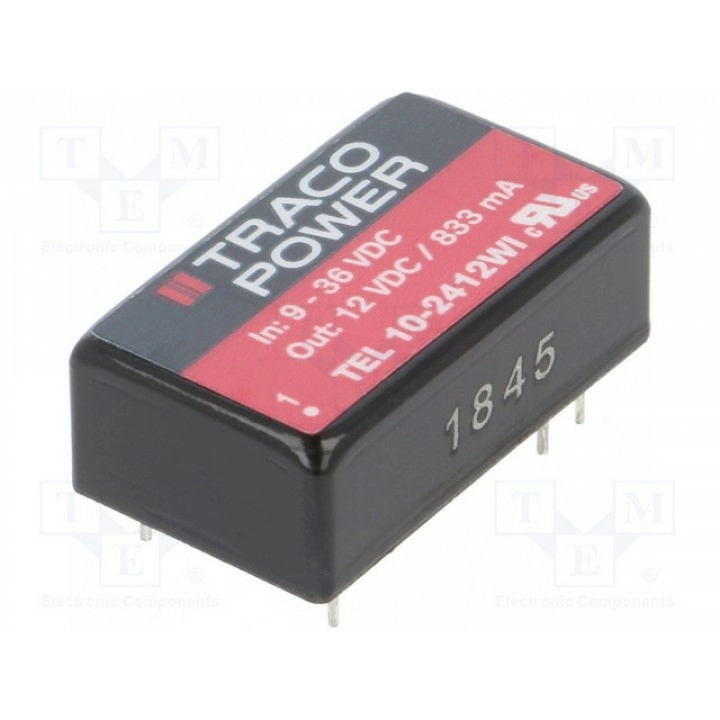 Преобразователь DC/DC TRACO POWER TEL 10-2412WI (TEL10-2412WI)