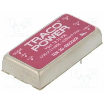 Преобразователь DC/DC TRACO POWER TEN20-4822WIR