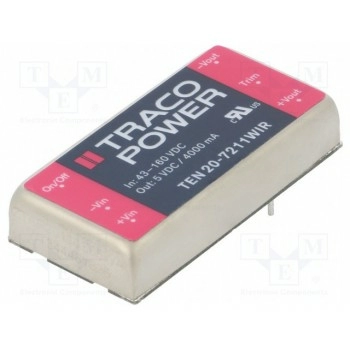 Преобразователь DC/DC 20Вт TRACO POWER TEN20-7211WIR