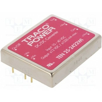 Преобразователь DC/DC TRACO POWER TEN25-2422WI