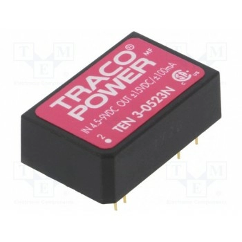 Преобразователь DC/DC TRACO POWER TEN3-0523N
