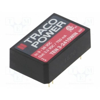 Преобразователь DC/DC 3Вт TRACO POWER TEN3-2410WIN