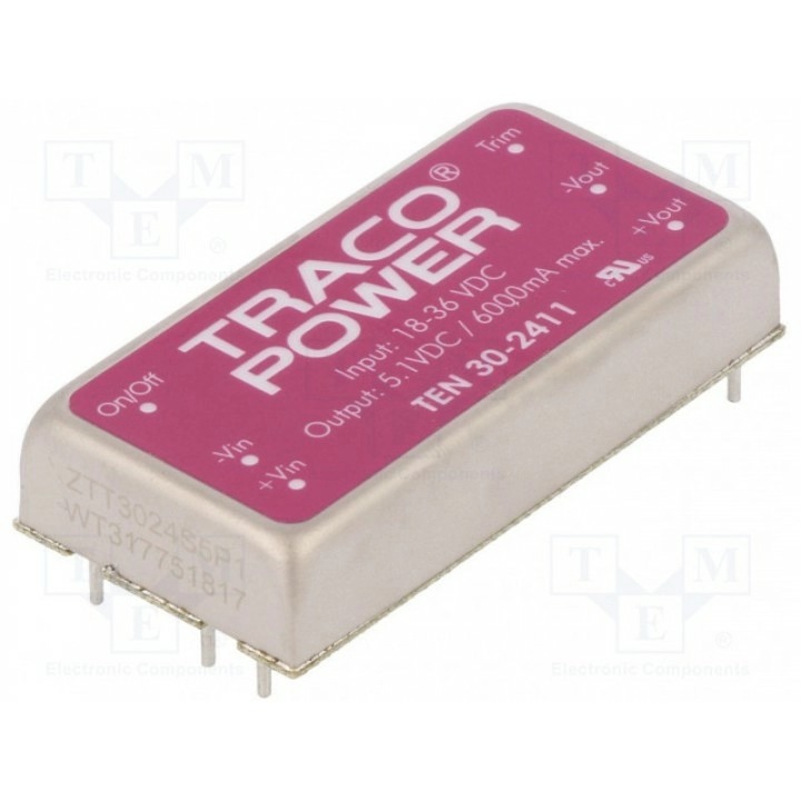 Преобразователь DC/DC TRACO POWER TEN 30-2411 (TEN30-2411)