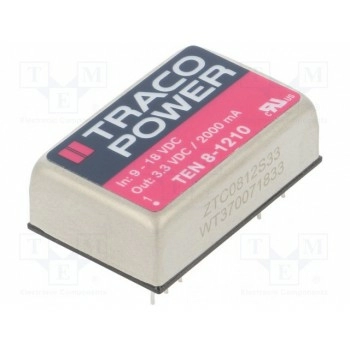 Преобразователь DC/DC 8Вт TRACO POWER TEN8-1210