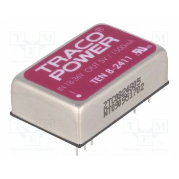 Преобразователь DC/DC 8Вт TRACO POWER TEN8-2411