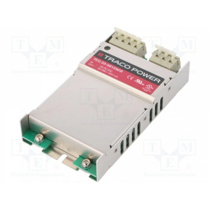 Преобразователь DC/DC 20Вт TRACO POWER TEQ 20-4815WIR (TEQ20-4815WIR)