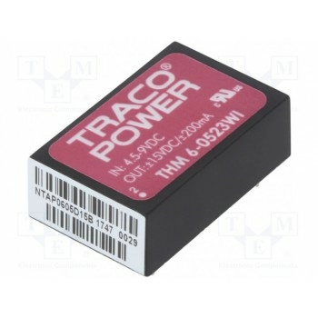 Преобразователь DC/DC TRACO POWER THM6-0523WI