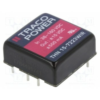 Преобразователь DC/DC TRACO POWER THN15-7223WIR