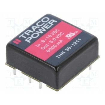 Преобразователь DC/DC 30Вт TRACO POWER THN30-1211