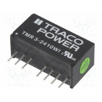 Преобразователь DC/DC 3Вт TRACO POWER TMR3-2410WI