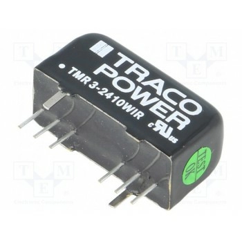 Преобразователь DC/DC 3Вт TRACO POWER TMR3-2410WIR