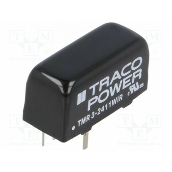 Преобразователь DC/DC 3Вт TRACO POWER TMR3-2411WIR