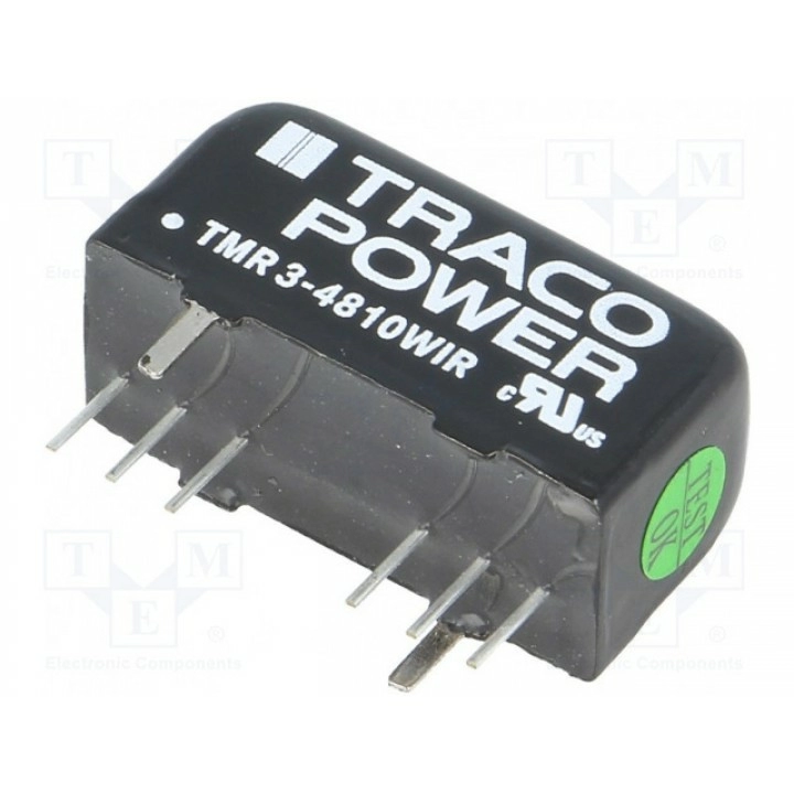 Преобразователь DC/DC 3Вт TRACO POWER TMR 3-4810WIR (TMR3-4810WIR)