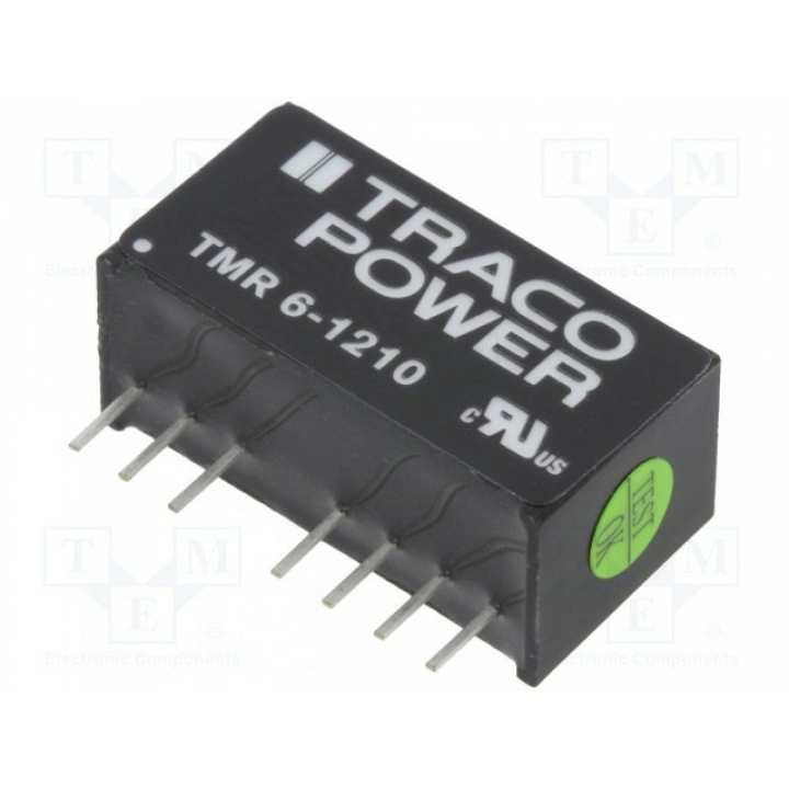 Преобразователь DC/DC 6Вт TRACO POWER TMR 6-1210 (TMR6-1210)