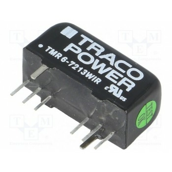 Преобразователь DC/DC 6Вт TRACO POWER TMR6-7213WIR