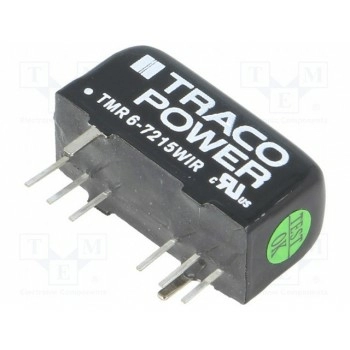 Преобразователь DC/DC 6Вт TRACO POWER TMR6-7215WIR