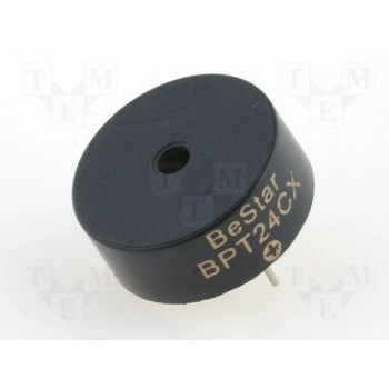 Излучатель звука пьезоэлектрический сигнализатор BESTAR BPT-24CX