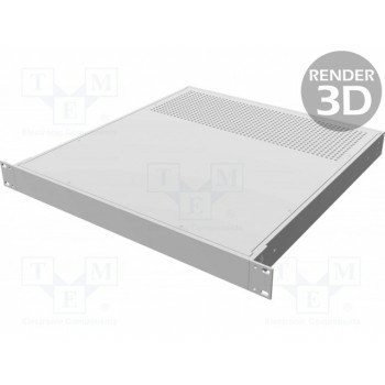 Корпус стандарта 19" HAMMOND HM-RM1U1918VBK