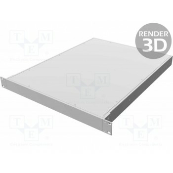 Корпус стандарта 19" HAMMOND HM-RM1U1922SBK