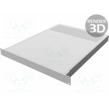 Корпус стандарта 19" HAMMOND HM-RM1U1922VBK