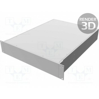 Корпус стандарта 19" HAMMOND HM-RM2U1922SBK