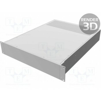 Корпус стандарта 19" HAMMOND HM-RM2U1922VBK