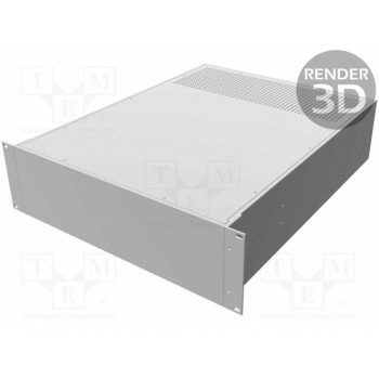 Корпус стандарта 19" HAMMOND HM-RM3U1922VBK