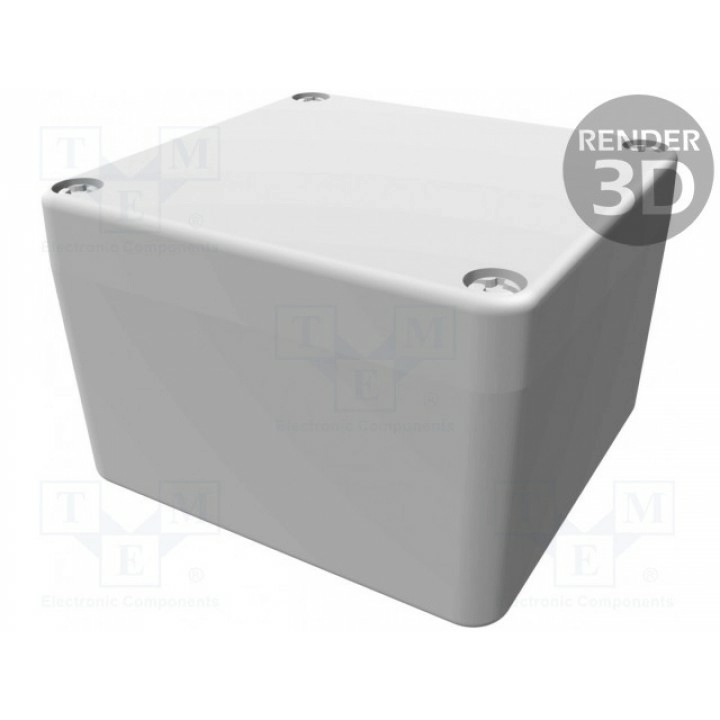 Корпус универсальный Х 75мм HAMMOND 1590Z100GY (HM-1590Z100GY)