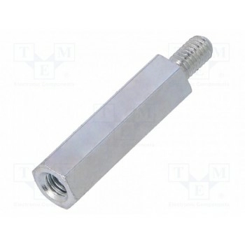 Дистанцирующая стойка с резьбой DREMEC TFM-M4X25-DR226