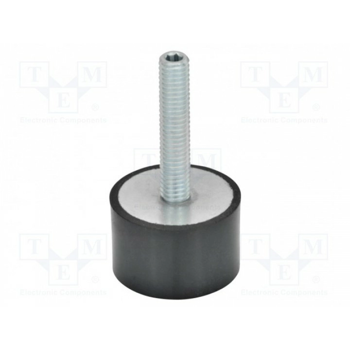 Ножка виброизоляционная ELESA+GANTER GN 439-38-M8-40-70 (GN439-38-M8-40-70)